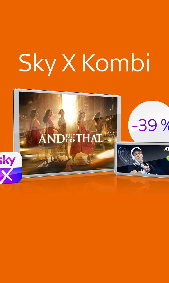 Stream dich glücklich – jetzt mit Sky X!