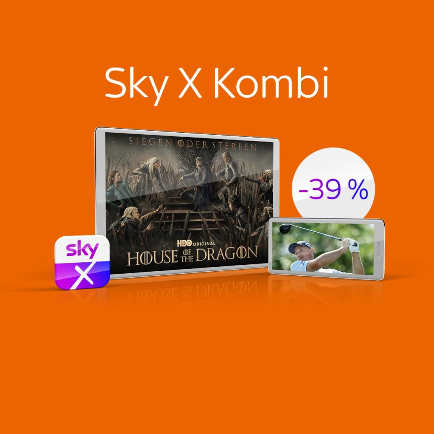 Dein Sky smart & flexibel via App - mit Sky X!