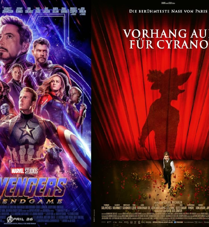 The Avengers: Endgame | Ein letzter Job | Tea with the Dames | Vorhang auf für Cyrano - alles Leinwand!