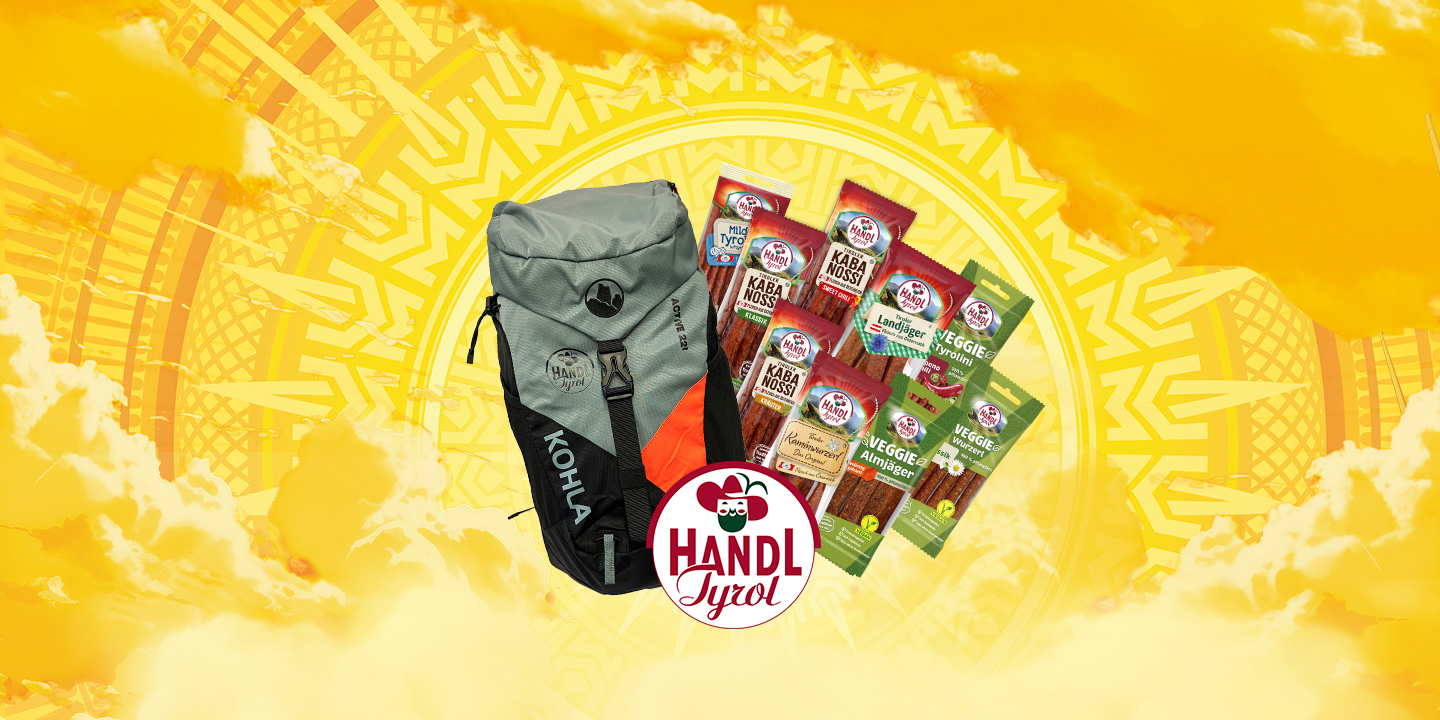 Gewinne 2 Snack’n’Roll Festivalpacks von Handl Tyrol Gewinne 2 Snack’n’Roll Festivalpacks von Handl Tyrol
