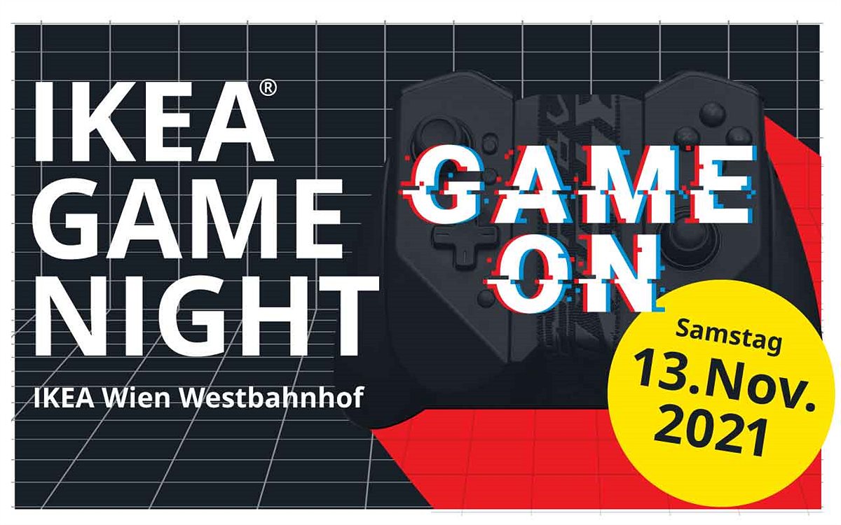 A1 esports & IKEA Game Night am 13. November 2021 @ Wien Westbahnhof.