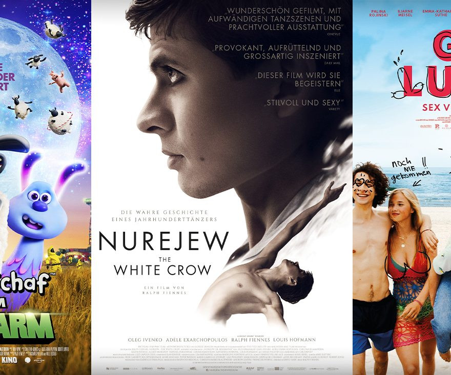 Get Lucky | Nurejew - The White Crow | Shaun das Schaf - diese Woche neu im Kino!