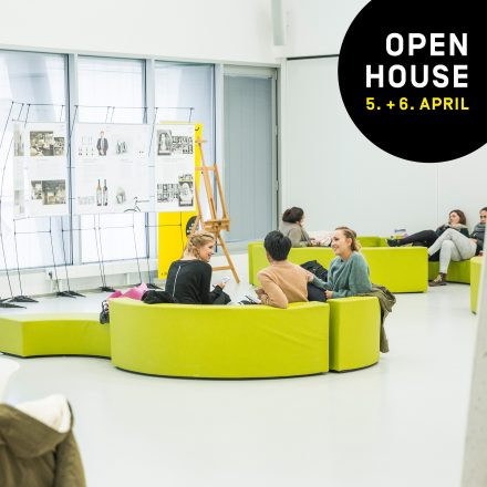 Open House an der New Design University 5. + 6. April