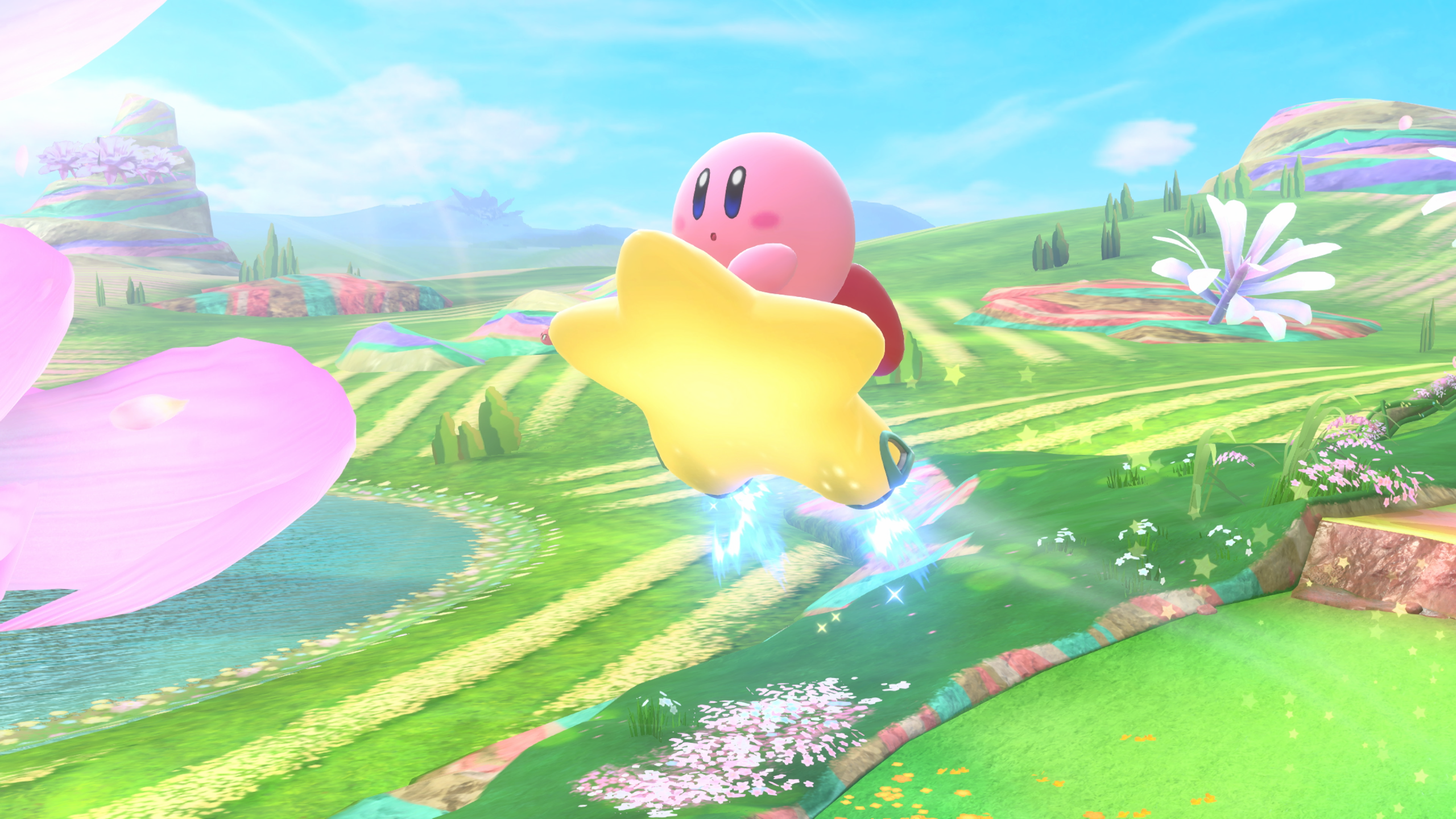 Kirby auf der Überholspur