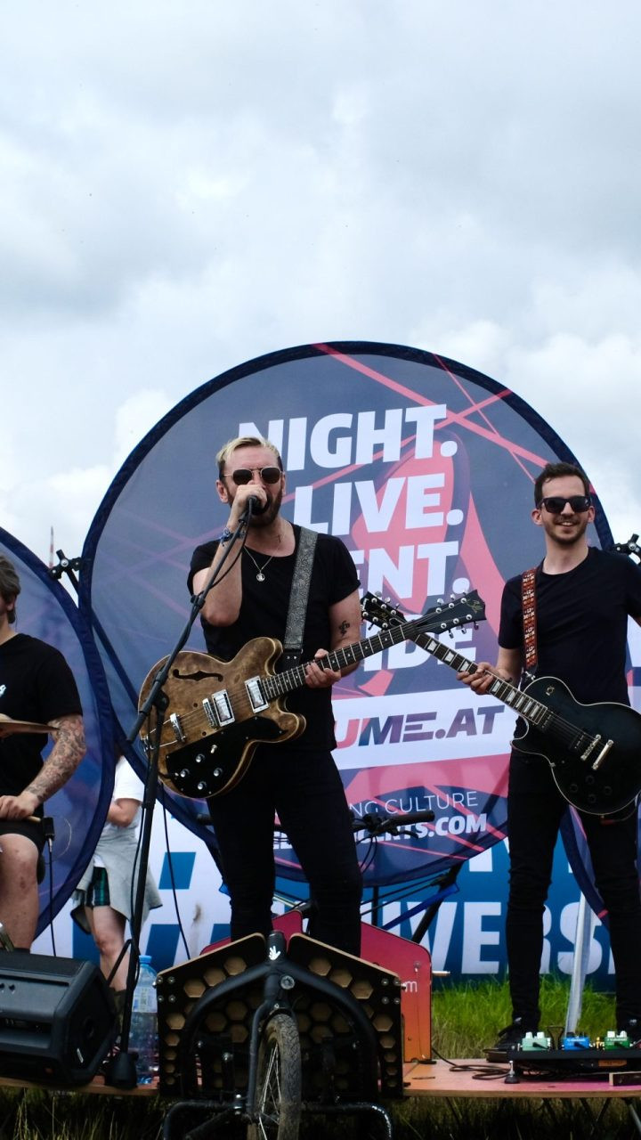 Spiele am Nova Rock auf der VOLUME Pop-Up Stage