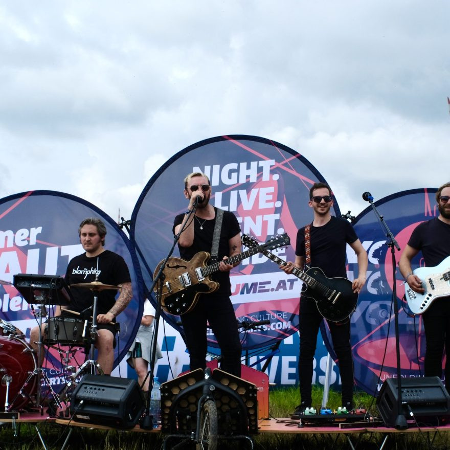 Spiele am Nova Rock auf der VOLUME Pop-Up Stage