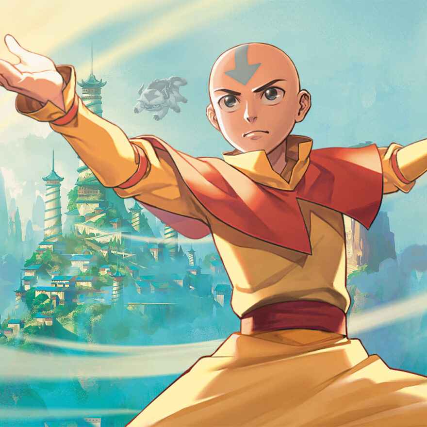 Elemente neu bezwungen - Avatar in Kartenform