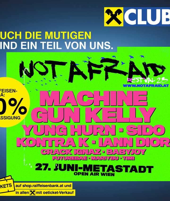 Not Afraid Festival am 27. Juni 2023