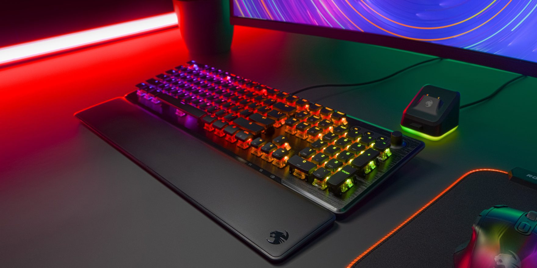 RGB Monster mit Präzision im Gaming Setup