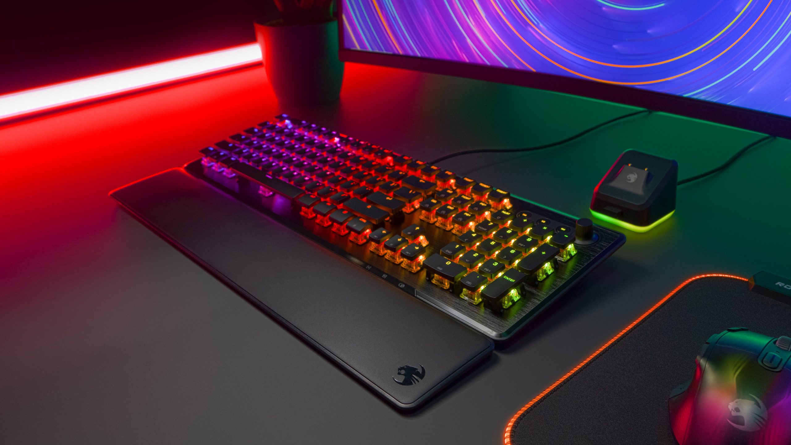 RGB Monster mit Präzision im Gaming Setup