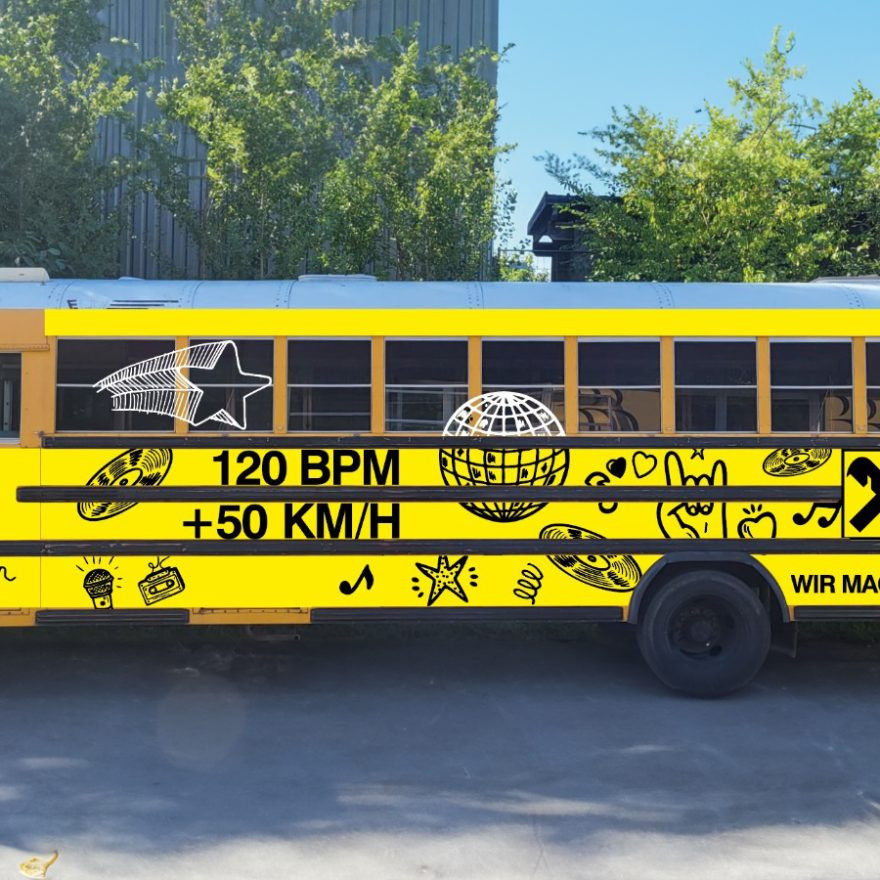 Schoolbus Stage am FM4 Frequency