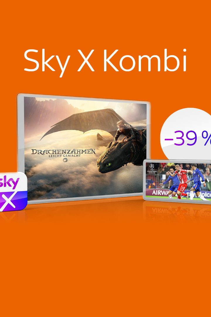 Dein Sky smart & flexibel via App - mit Sky X!