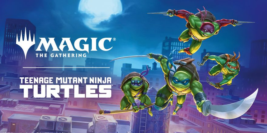 Die Ninja Turtles surfen ins Magic: The Gathering Universum