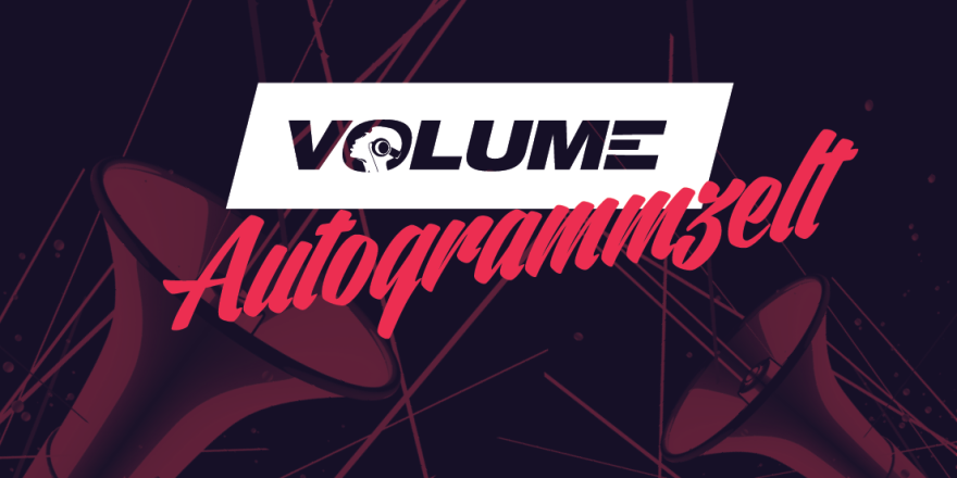 Das VOLUME Autogrammzelt am Nova Rock 2023