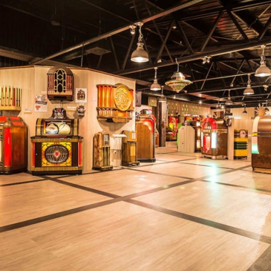 Das weltgrößte Pinball- und Jukebox-Museum