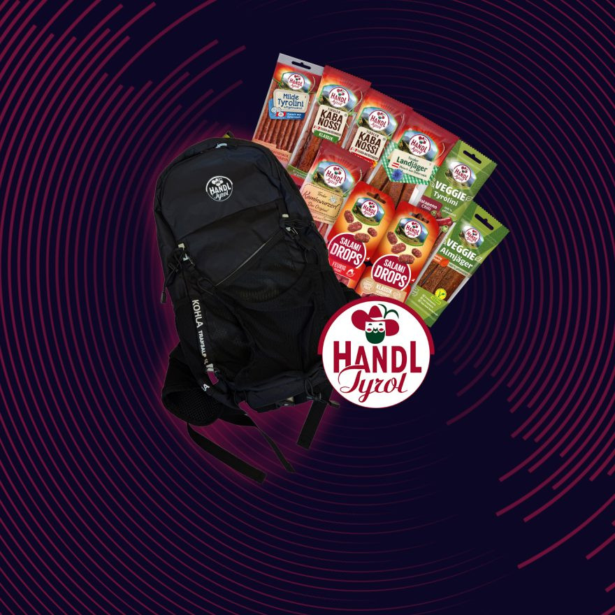 Gewinne 2 Snack’n’Roll Festivalpacks von Handl Tyrol