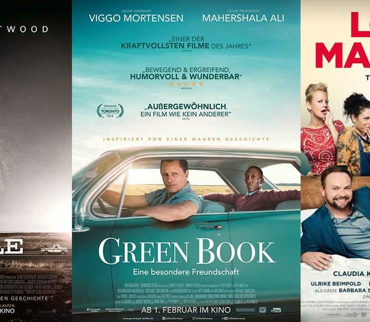 Green Book | The Mule | Love Machine - alles Leinwand!