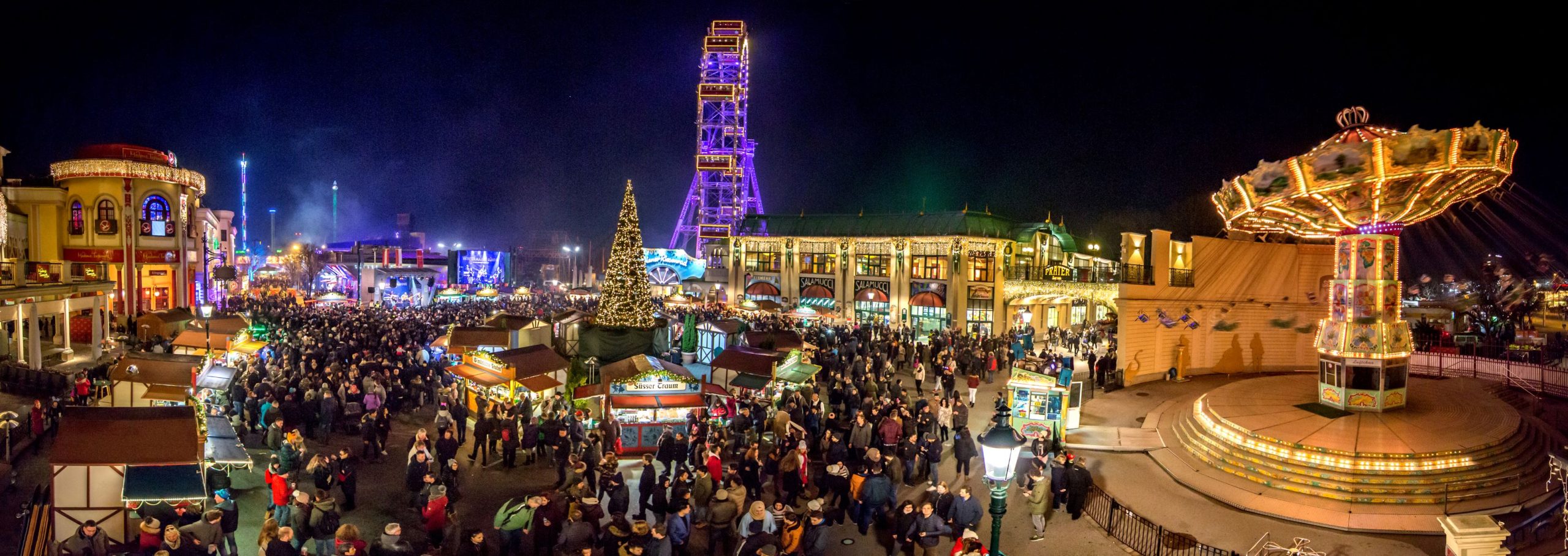 Weihnachtsmarkt am Riesenradplatz (Prater) 2025