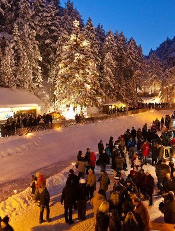 Adventmarkt in der Johannesbachklamm, Würflach 2025