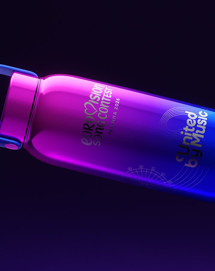 waterdrop® ist Official Bottle Supplier des Eurovision Song Contest Vienna 2026