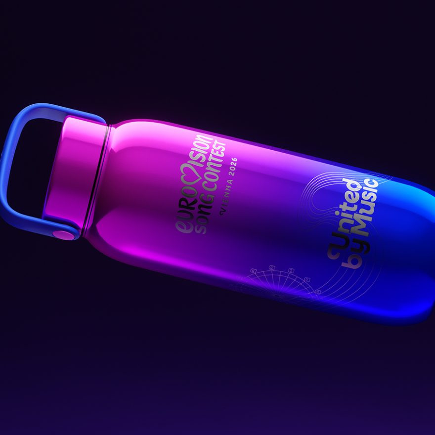 waterdrop® ist Official Bottle Supplier des Eurovision Song Contest Vienna 2026