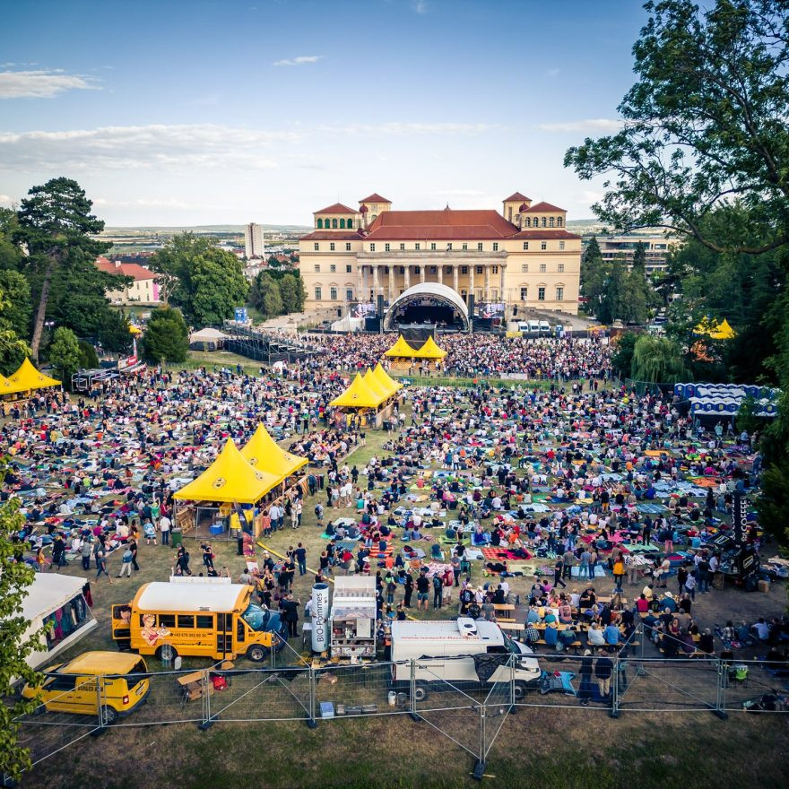 Das Volume Autogrammzelt am FM4 Frequency Festival 2022