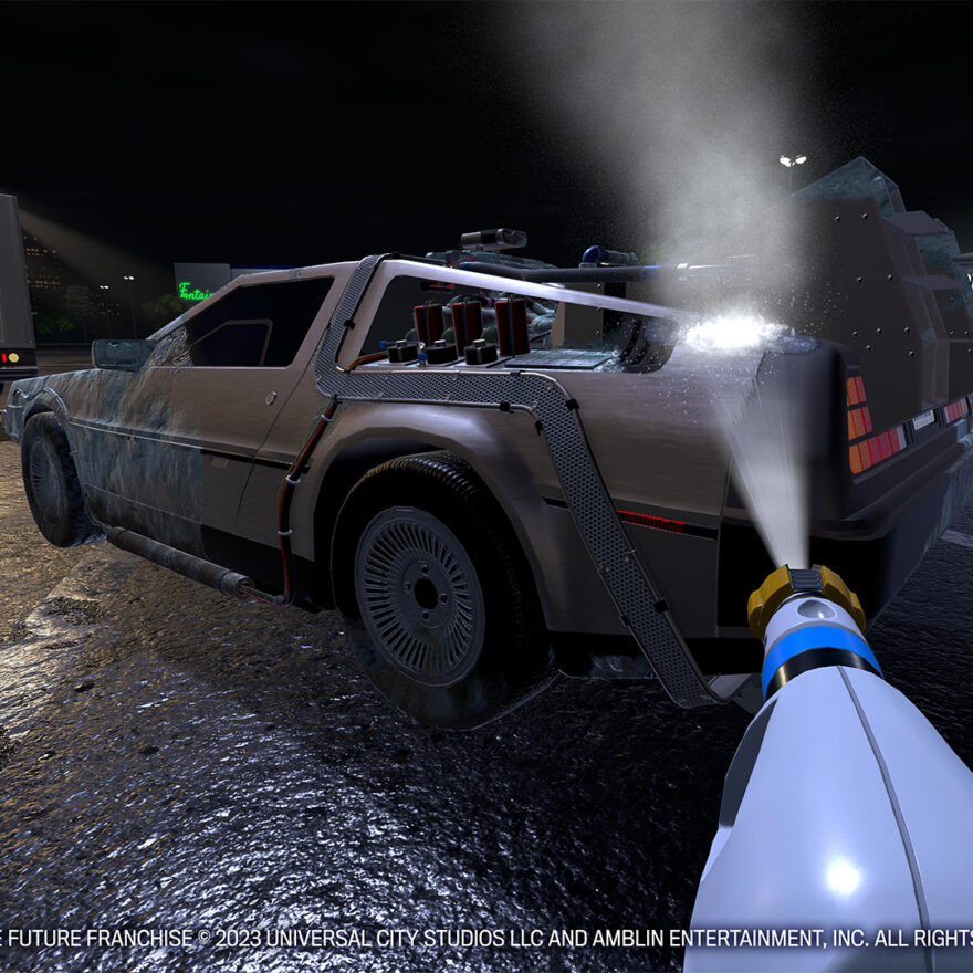 Sorry ich kann heute nicht - mein Delorean ist dreckig