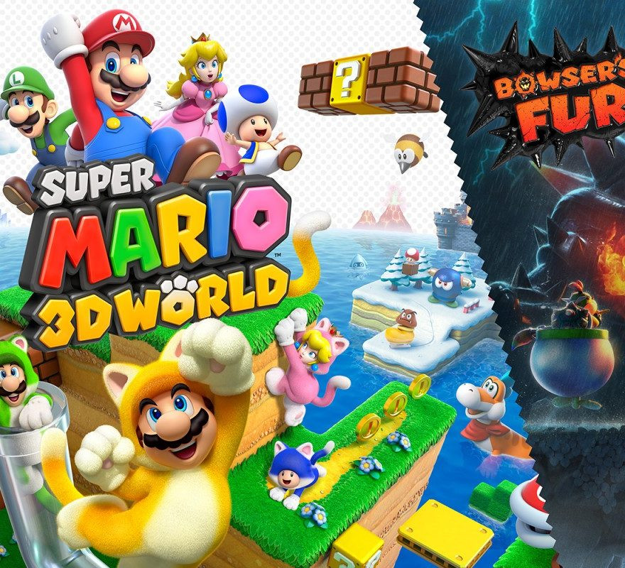 Mario plus Mario light
