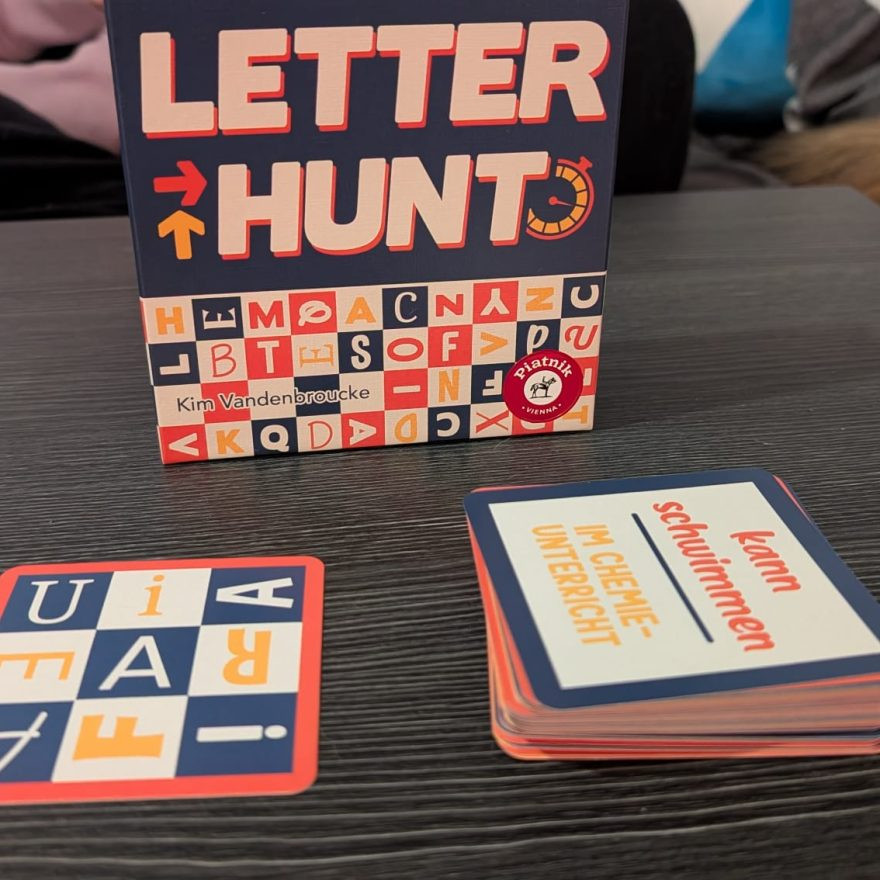 aufgetischter Buchstabensalat