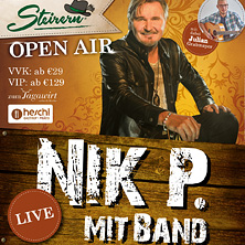 Steirern Sommer Open Air 2020 mit Nik P. mit Band am 6. June 2020 @ Inseltown. Steirern Sommer Open Air 2020 mit Nik P. mit Band am 6. June 2020 @ Inseltown.